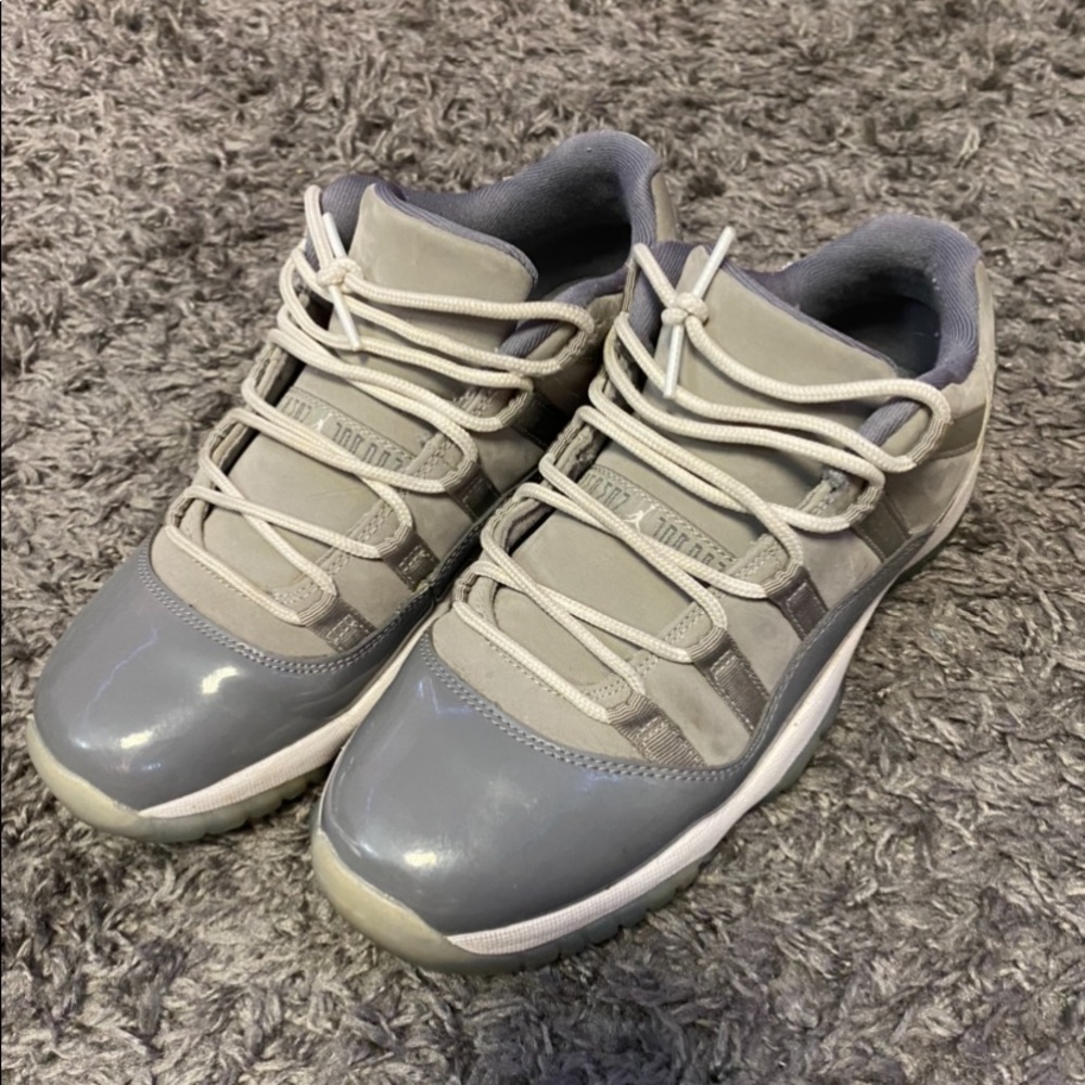 Cool Grey Jordan 11 lows
